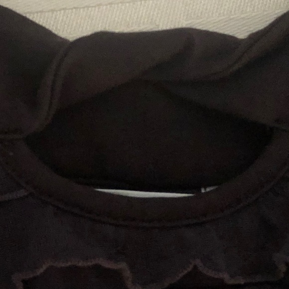 Sandwich Grey Ruffle Tank top - Picture 7 of 9